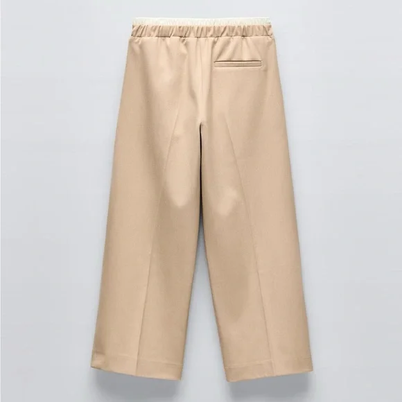 Zara Double Waistband Trousers - Picture 5 of 17